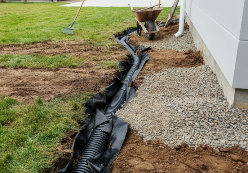 Spring Yard Drainage